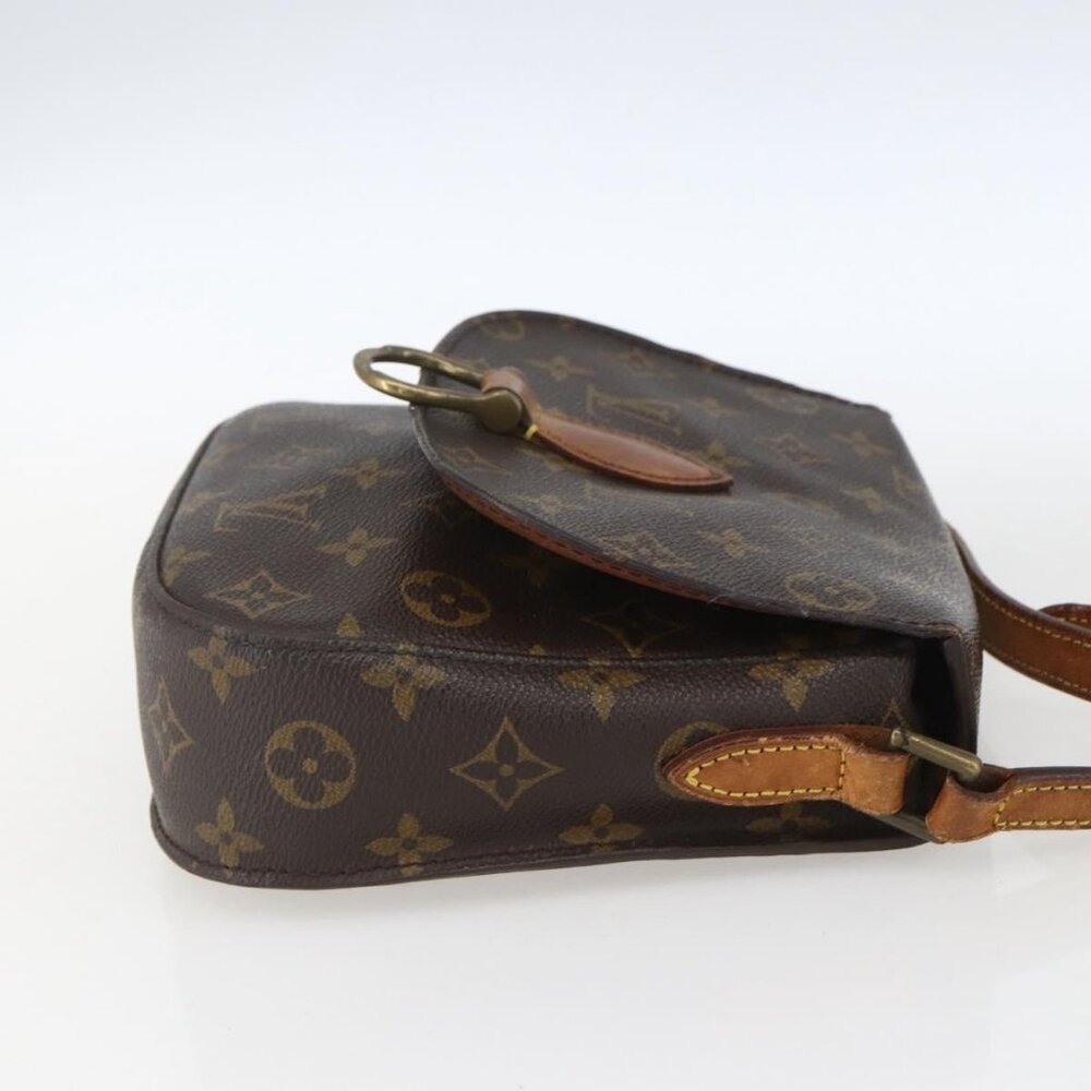 Authentic LOUIS VUITTON Monogram Saint Cloud MM Shoulder Bag M51243 LV - Picture 11 of 16